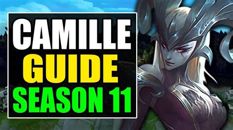 How To Play Camille Top Season 11 Best Build Runes Gameplay S11