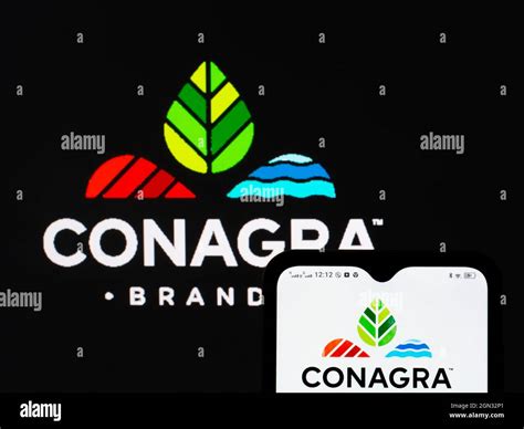 En Esta Ilustración De La Foto Se Muestra El Logotipo De Conagra