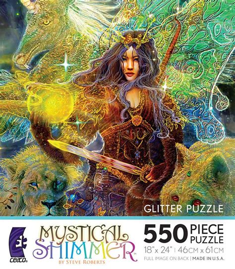 Mystical Shimmer Enchanted 550 Pieces Ceaco Puzzle Warehouse