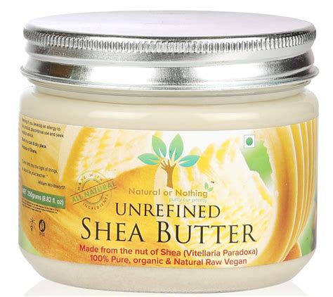 Buy Natural Or Nothing Raw Unrefined Organic Shea Butter 250 Grams Online At Low Prices In