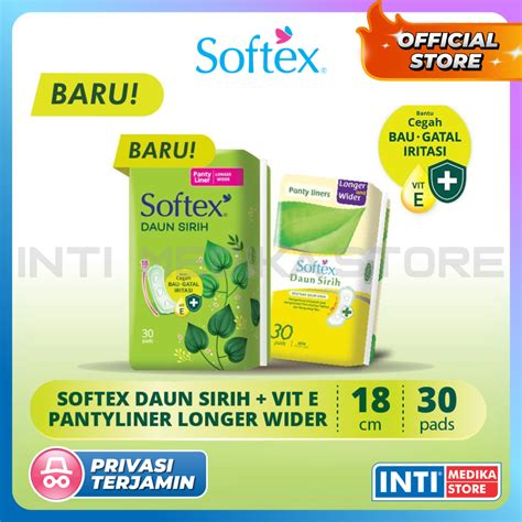 Jual Softex Pantyliner Daun Sirih Cm Isi Pembalut Wanita