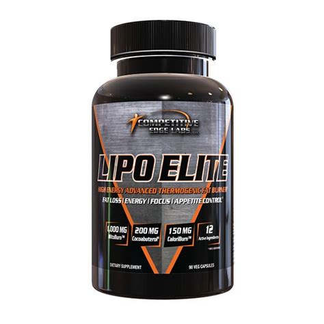 Competitive Edge Labs Lipo Elite Advanced Thermogenic Fat Burner