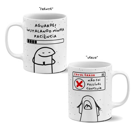 Caneca personalizada Instalando minha paciência Flork