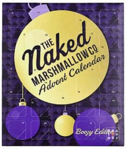 Amazon The Naked Marshmallow Gourmet Advent Calendar Blue