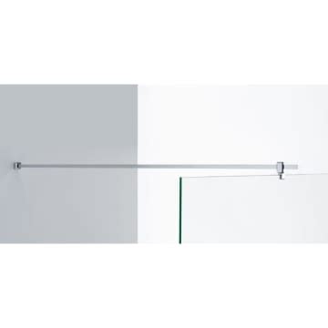 Sprinz Supersteel Haltestange Eckig Glas Wand 150 Cm S93 010B MEGABAD