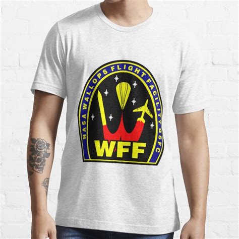 Wallops Flight Facility Wff Logo T Shirt For Sale By Spacestuffplus Redbubble Virginia