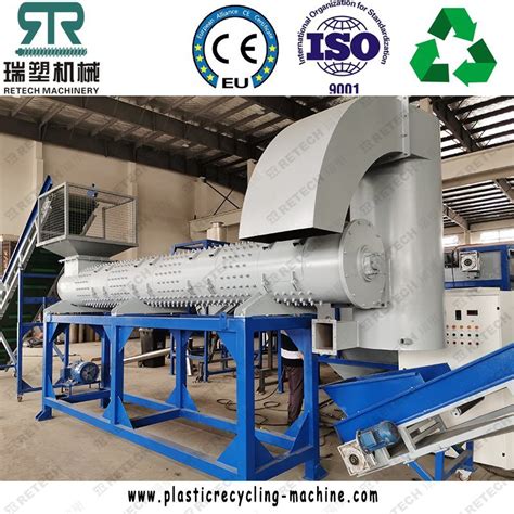 Retech Waste Pet HDPE LDPE PP PE Bottles Films Plastic Recycling