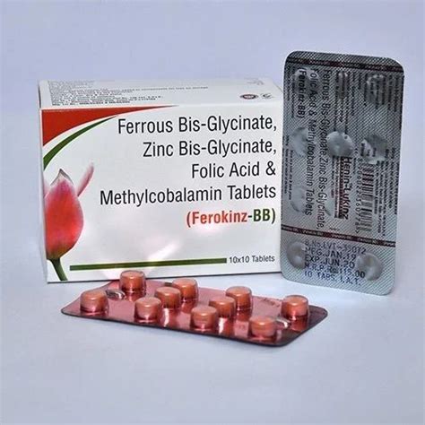 Ferrous Bisglycinate Capsule Tablet at Rs 130/box | फेरस बिस्ग्लिसीनेट ...