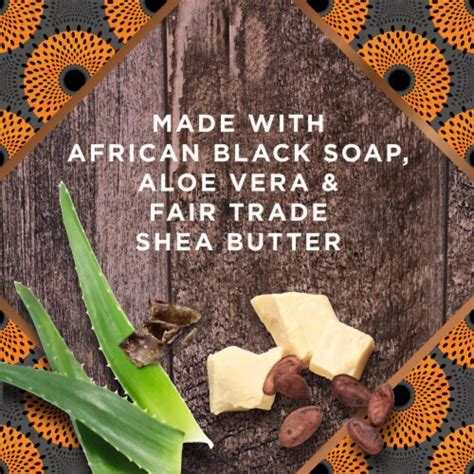 Nubian Heritage Sulfate Free African Black Soap Detoxifying Body Wash