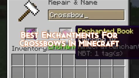 Best Enchantments For Crossbows In Minecraft Pillar Of Gaming