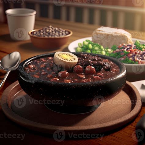 Delicious Brazilian Feijoada Food 14943640 Stock Photo at Vecteezy