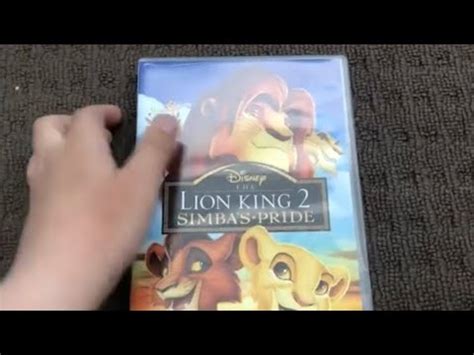 The Opening To The Lion King Simbas Pride Dvd Youtube