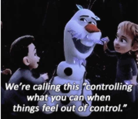 The wise words of Olaf — Change Counseling