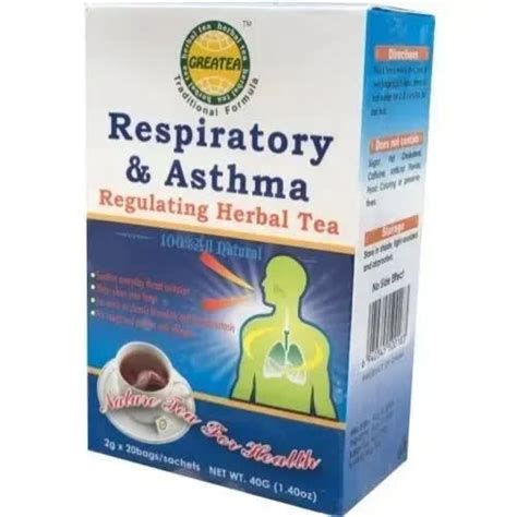 Greatea Respiratory And Asthma Regulating Herbal Tea 20 Teabags Konga