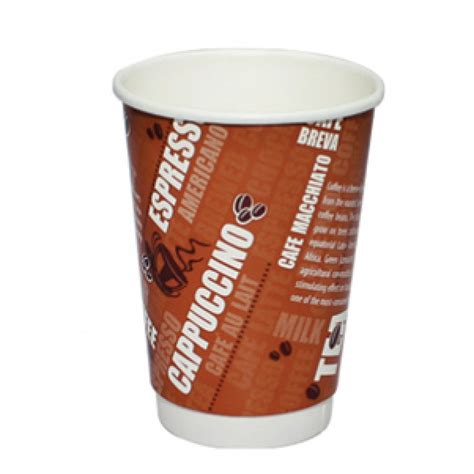 Double Wall Paper Cup 12 Oz 500 Pieces Per Carton