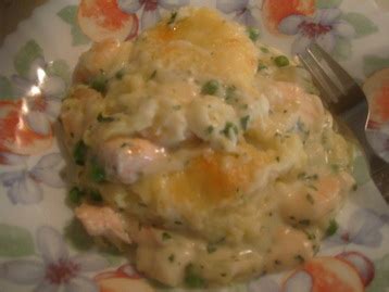 Fish Pie with Cheats Cheese & Mustard Mash Topping recipe | MyDish