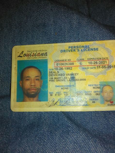 Driving License Louisiana Requirements