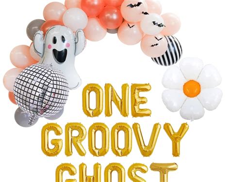 One Groovy Babe Balloon Banner Hippie S Birthday Decor First