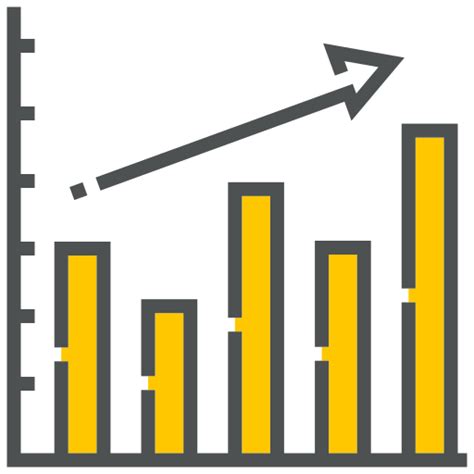 Chart Up Generic Outline Color Icon