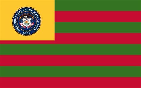 Alternative Flag Of Utah By Metsfan88 On Deviantart