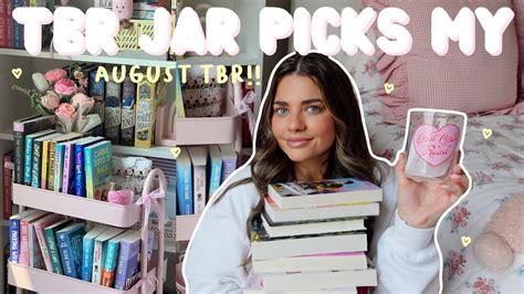 Tbr Prompt Jar Chooses My August Tbr Youtube