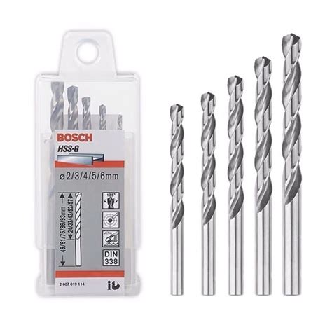 Bosch Hss G Metal Drill Bit Mata Tebuk Besi Shopee Malaysia