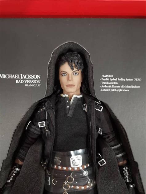 HOT TOYS DX03 BAD MICHAEL JACKSON BAD VERSION 1 6TH SCALE COLLECTIBLE