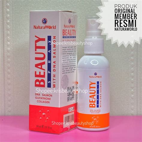 Jual Paket Bisnis Natura Beauty Spray With Dna Salmon Original