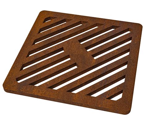 Catalog Drain Covers Gully Grids Corten Steel Heavy Duty