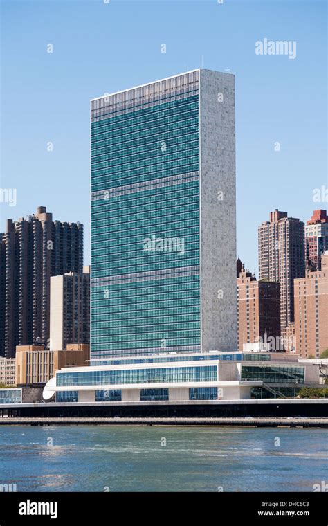 The United Nations Building In Manhattan New York City New York Seen