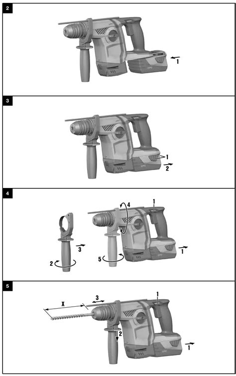 Hilti Te A Cordless Rotary Hammer User Guide