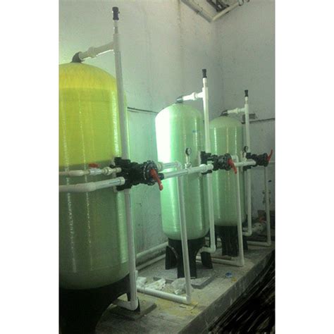 River Water Semi Automatic Water Treatment Plant For Water