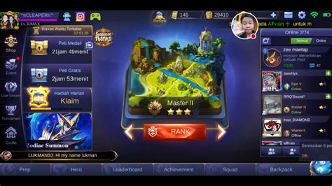 Push Rank Sampai Pagi Cukk Mobile Legends Youtube