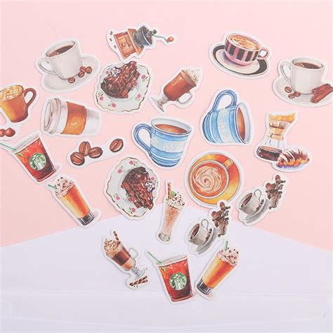 Coffee Lovers Sticker Pack 605 Books Stationery Stationery On