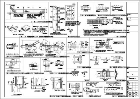 全套框架结构住宅cad结构施工图框架结构土木在线