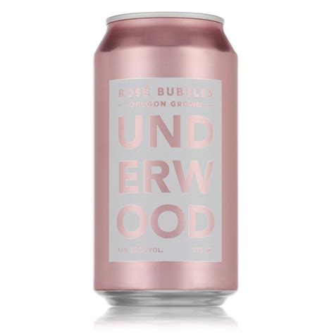 Underwood Rose Bubbles Can Bin Wine Spirits