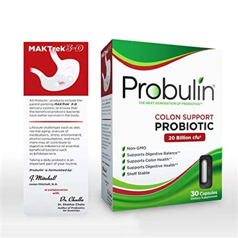 Probulin Colon Support Probiotic 30 Capsules Pricepulse