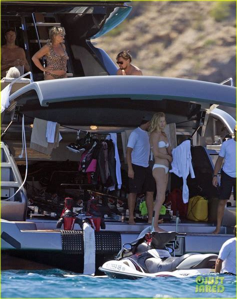 Shirtless Leonardo Dicaprio Yachts With Bikini Clad Toni Garrn Photo 2926750 Bikini