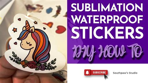 Diy Sublimation Waterproof Stickers On Walasub Adhesive Decal Vinyl