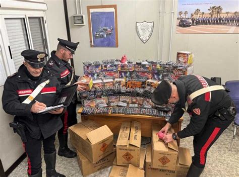 Botti Di Capodanno I Carabinieri Ne Sequestrano 120 Kg A Civitavecchia