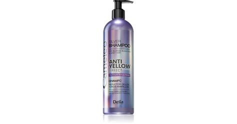 Delia Cosmetics Cameleo Anti Yellow Effect Shampoo zum Neutralisieren von Gelbstich für blonde