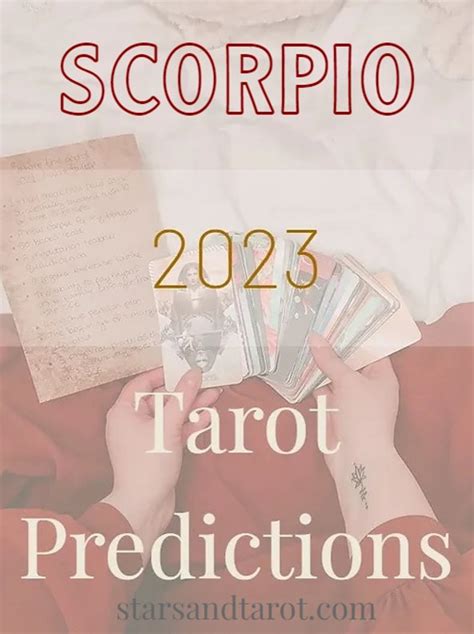 SCORPIO 2023 Tarot Predictions: It Is Your Turn