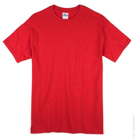 Red Blank T-shirt - Basic tees shop