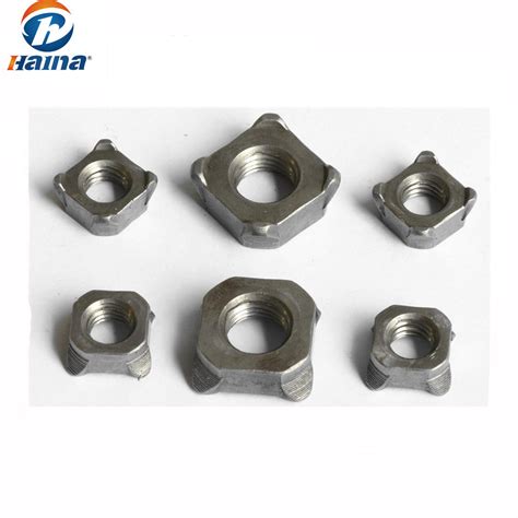 DIN928 Carbon Steel Square Weld Nut China DIN928 Weld Nut And Square