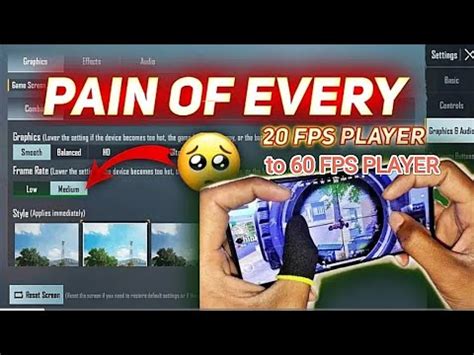 20 FPS To 60 FPS Walk Over 60 FPS Player Low End Device Bgmi Montage