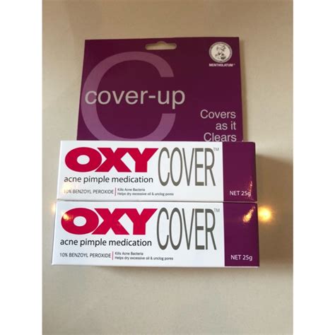 Jual Oxy Cover Acne Pimple Medication Shopee Indonesia