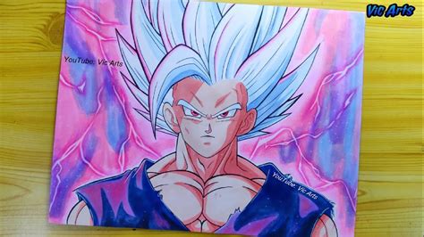 Como Dibujar A GOHAN MODO BESTIA Drawing Gohan Beast Mode YouTube