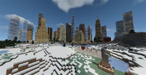 Ciudad De Nueva York New York City Minecraft Map