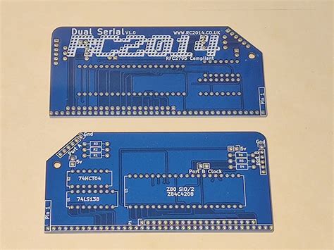 Core Module Pcbs Bare Essentials For A Rc2014 Z80 Kits