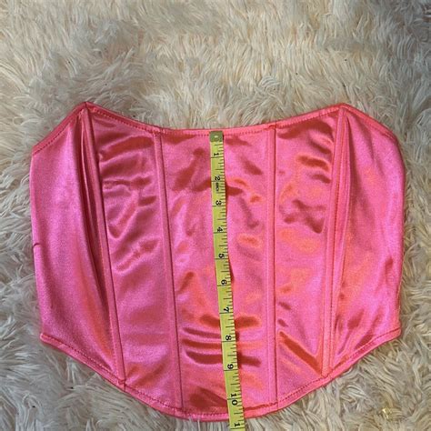 Hot Pink Corset Top I Purchased From Someone Else On Depop